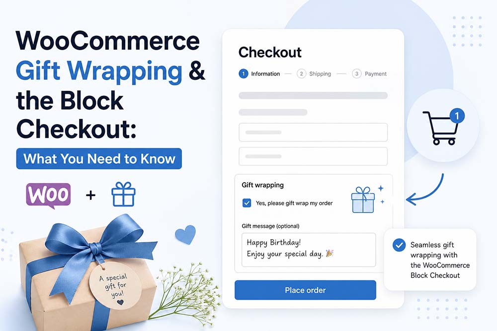 Gift Wrapping in the WooCommerce Block Checkout